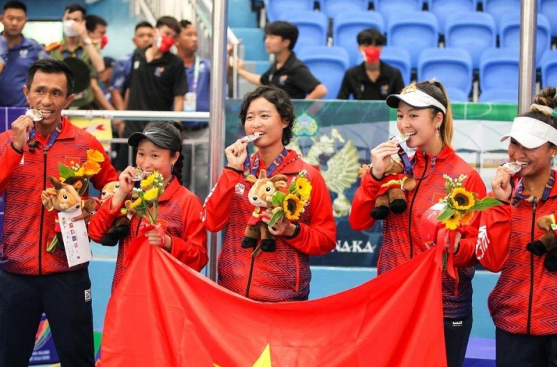 Trực tiếp tennis SEA Games 33: Việt Nam vs Philippines, 10h00 hôm nay 10/12