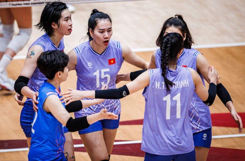 Trực tiếp bóng chuyền nữ Việt Nam 0-0 Myanmar: Khởi động