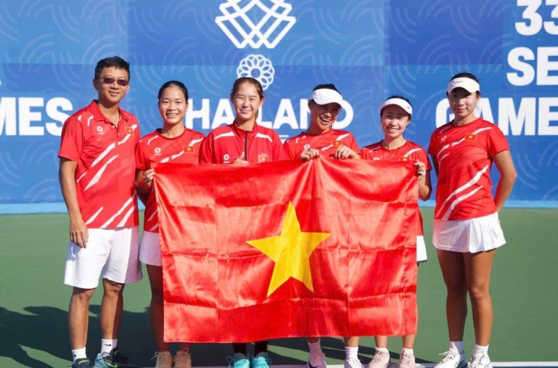 Quần vợt Việt Nam lỡ hẹn với tấm huy chương SEA Games 33