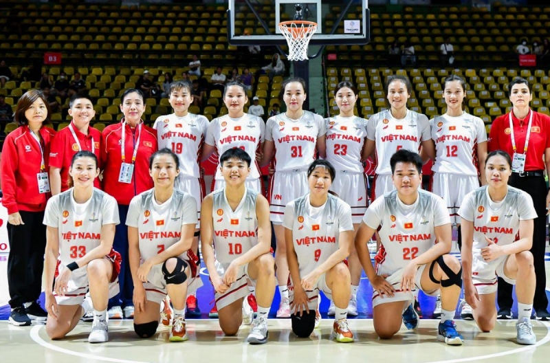 Trực tiếp bóng rổ nữ Việt Nam vs Thái Lan, 16h30 hôm nay 15/12