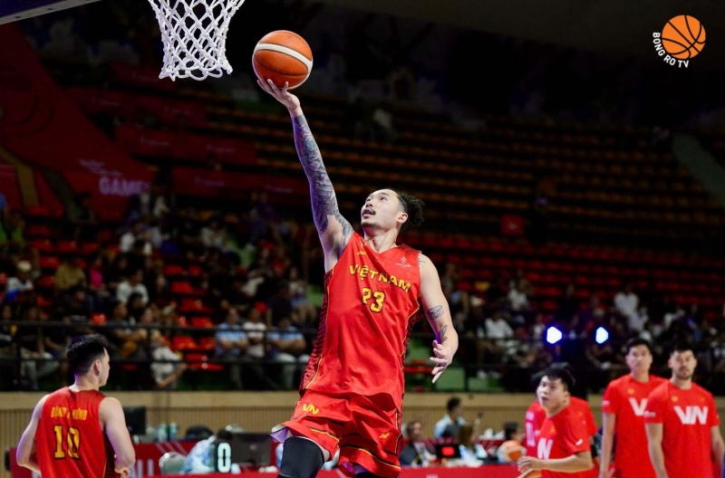 Trực tiếp bóng rổ Việt Nam vs Indonesia, 19h30 hôm nay 17/12