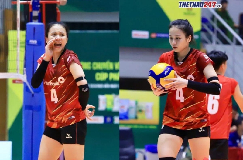Cây chuyền hai tiến bộ nhất bóng chuyền nữ Việt Nam có bến đỗ mới