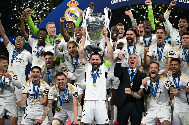 CHÍNH THỨC: Real Madrid vô địch Champions League 2023/24