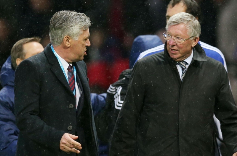 Ancelotti phá kỷ lục của Sir Alex Ferguson tại Cúp C1