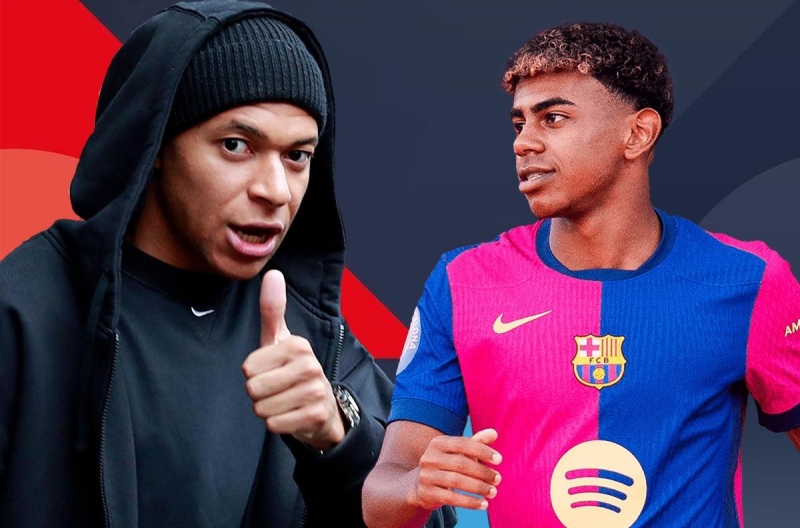 Đẳng cấp khỏi bàn, Yamal chính thức vượt mặt Mbappe