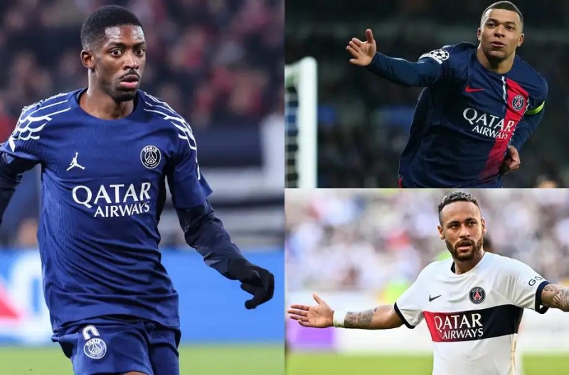 Hóa 'thánh' tại PSG, Dembele san bằng kỷ lục của Mbappe và Neymar