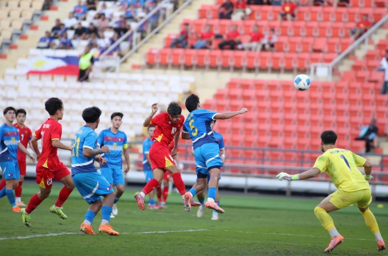 Đánh bại Philippines, U22 Việt Nam hiên ngang vào chung kết SEA Games 33