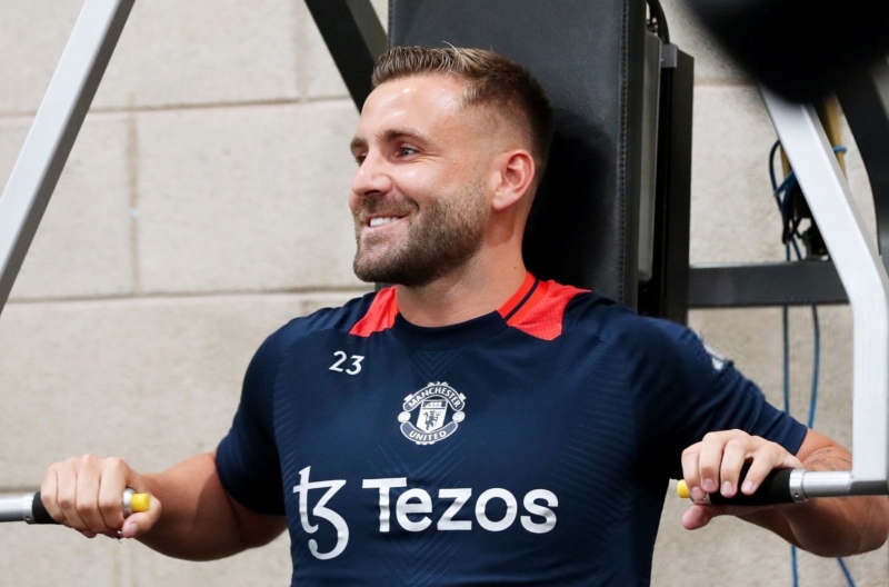 Tin vui cho fan MU: Luke Shaw trở lại luyện tập sau 9 tháng chấn thương