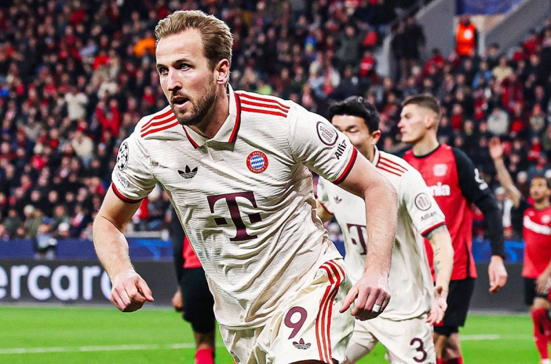 Kane bị treo giò ở trận quyết định chức vô địch Bundesliga