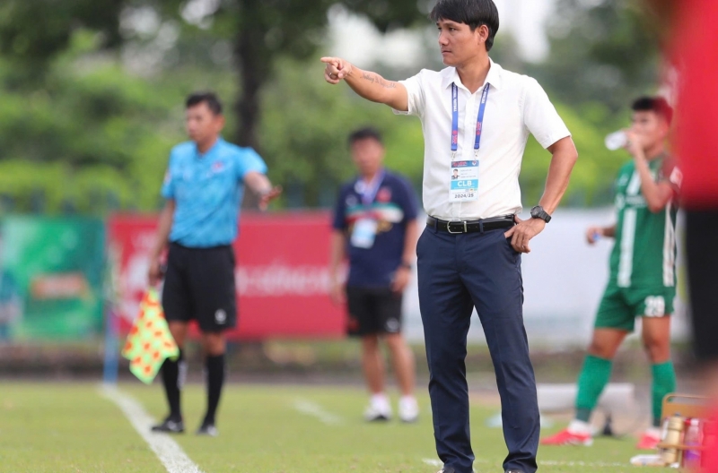 HLV Bình Phước chỉ thẳng mục tiêu duy nhất trận play-off gặp Đà Nẵng