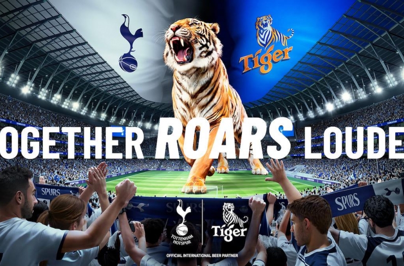 Tiger Beer và cú bắt tay “khuấy đảo” cộng đồng bóng đá cùng CLB Tottenham Hotspur