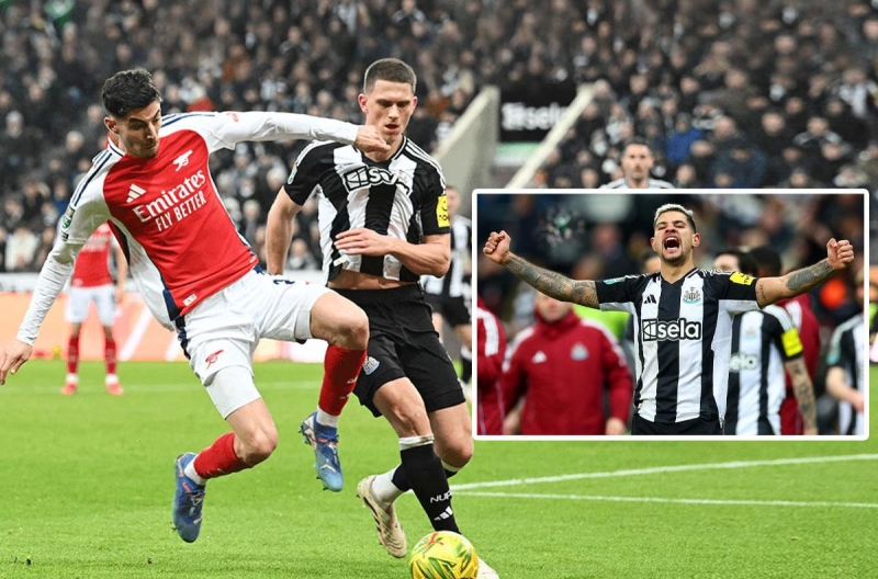 Bruno Guimaraes: 'Newcastle đã thắng Arsenal trước khi bóng lăn'