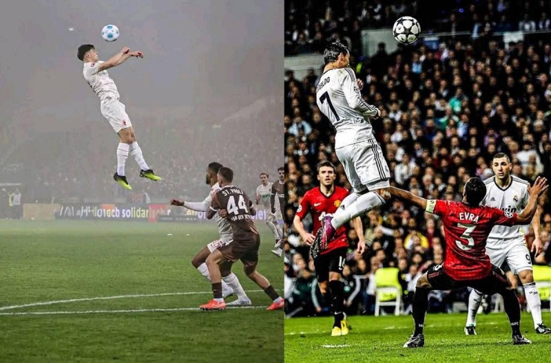 Cầu thủ 19 tuổi bật nhảy 'ma thuật' cao hơn Ronaldo?