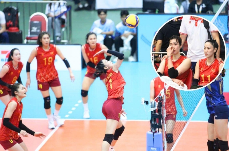 Những giọt nước mắt quả cảm của bóng chuyền nữ Việt Nam tại SEA Games 33