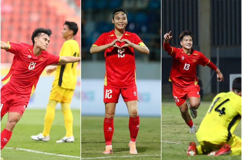 Thắng không ngừng nghỉ, Việt Nam tạm dẫn Malaysia 13-0