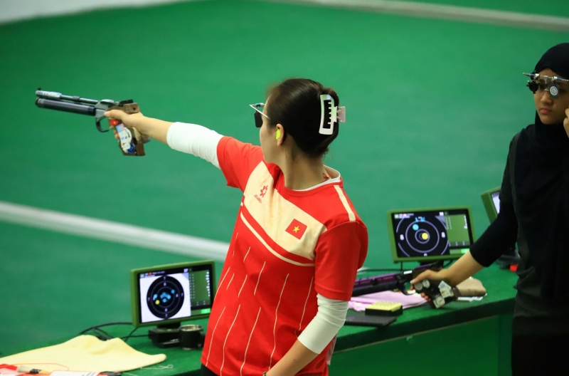NÓNG: Bắn súng Việt Nam phá kỷ lục, giành HCV SEA Games