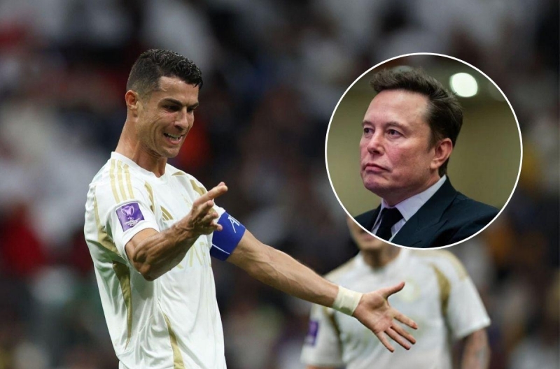 Elon Musk chúc mừng Cristiano Ronaldo