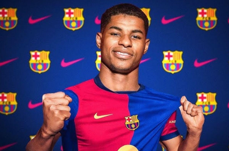 HERE WE GO: Marcus Rashford gia nhập Barcelona