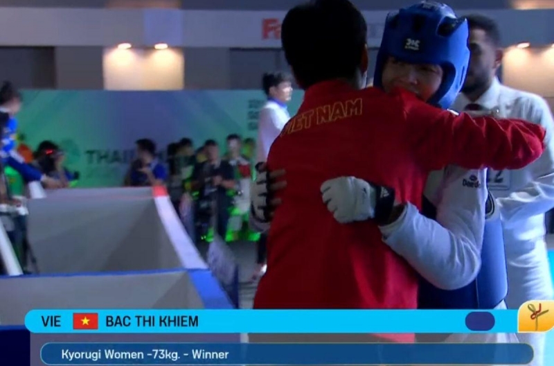 Việt Nam thắng áp đảo Philippines để đoạt HCV Taekwondo