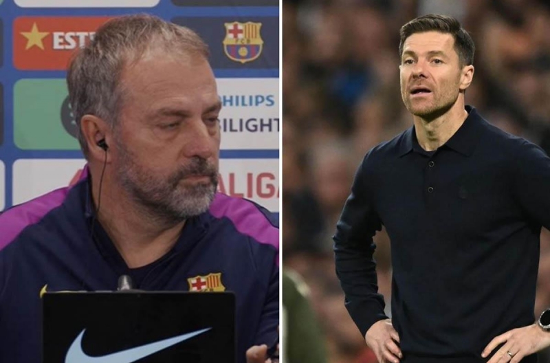 Hansi Flick có động thái về 'ghế nóng' của Xabi Alonso