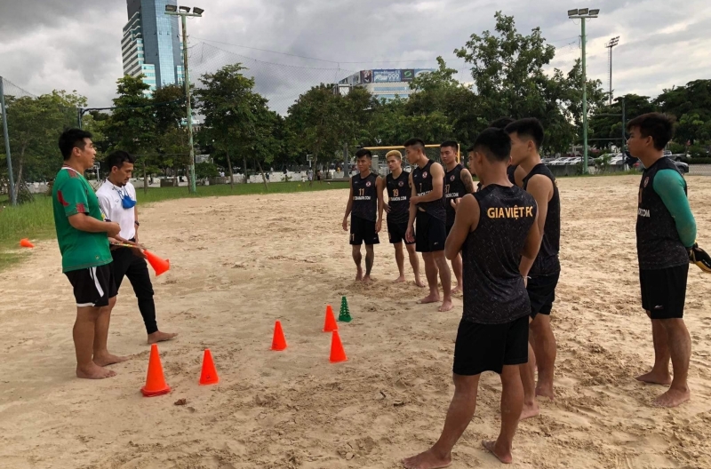 Gia Việt FC đại diện Việt Nam dự Giải bóng đá bãi biển Quốc tế Thái Lan 2022