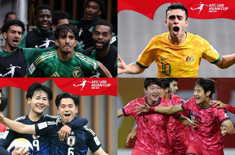 Xác định 4 đội châu Á mạnh nhất dự U20 World Cup