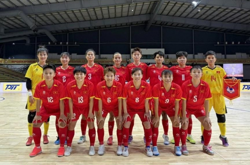 Vào bán kết SEA Games, tuyển futsal nữ Việt Nam nhận thưởng khủng
