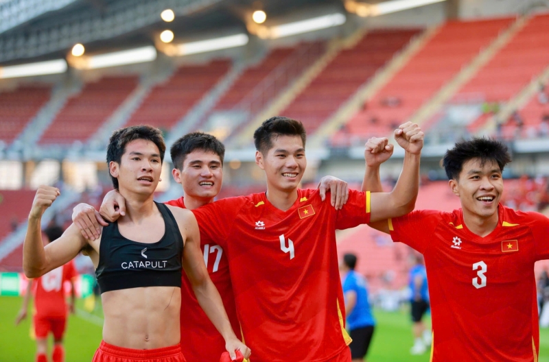 Truyền thông Thái Lan đồng loạt chúc mừng U22 Việt Nam sau trận thắng nghẹt thở Philippines