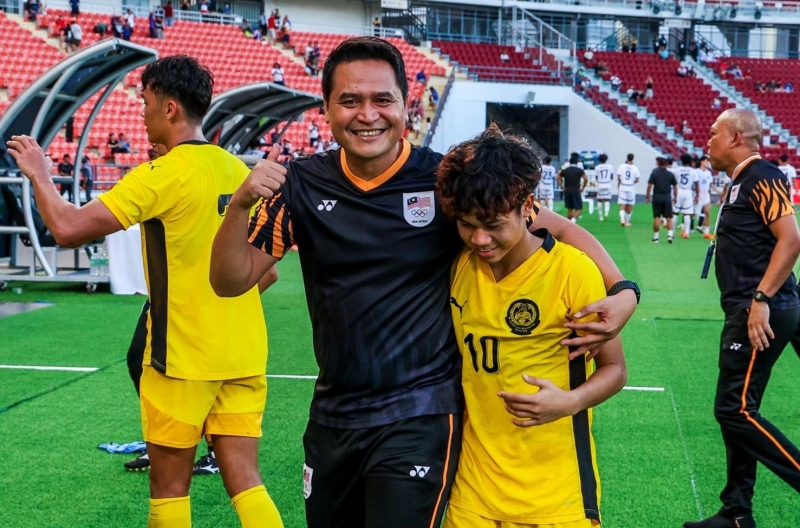 HLV U22 Malaysia mãn nguyện với tấm HCĐ SEA Games 33