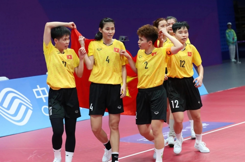 Thua 0-2 Thái Lan, tuyển cầu mây Việt Nam giành HCB SEA Games