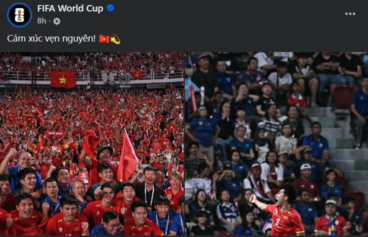 FIFA xúc động với khoảnh khắc U22 Việt Nam vô địch SEA Games