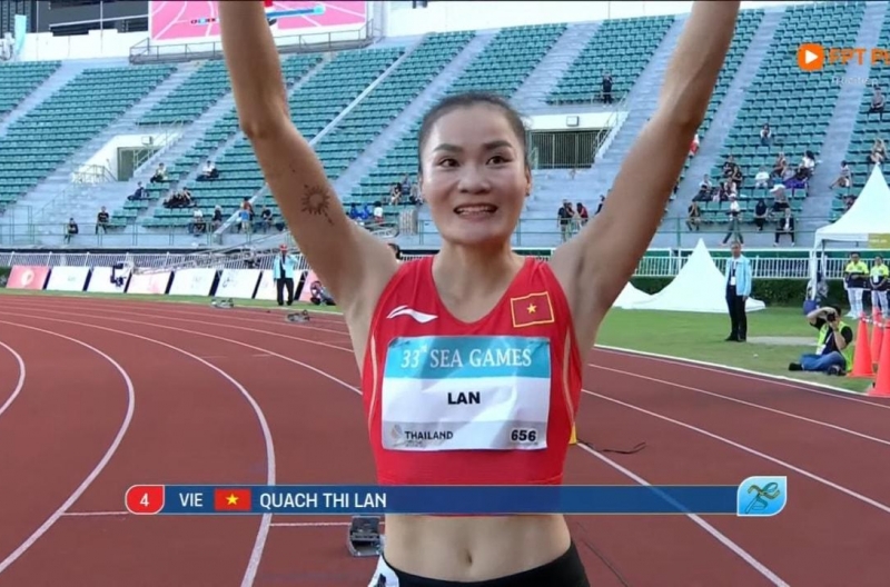 Quách Thị Lan mang về HCV thứ 6 cho điền kinh Việt Nam