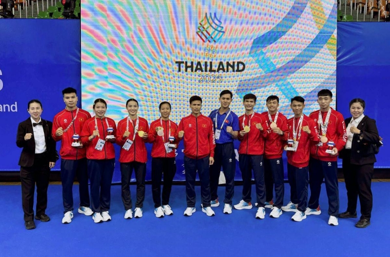 Kickboxing Việt Nam: Quật ngã Thái Lan, viết dấu ấn SEA Games 33