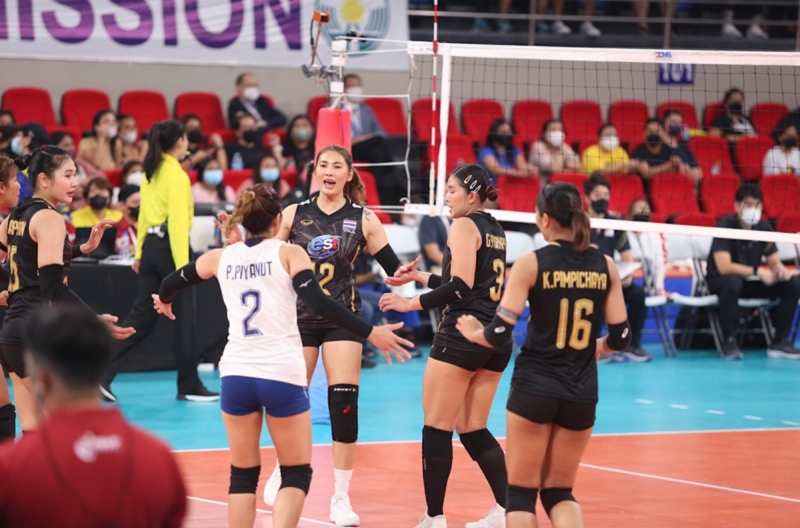 Đánh bại Philippines, bóng chuyền nữ Thái Lan chờ Việt Nam tại chung kết