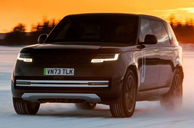 Range Rover chạy điện lần đầu lộ diện ‘không che’ ở nhiệt độ âm 40 độ C
