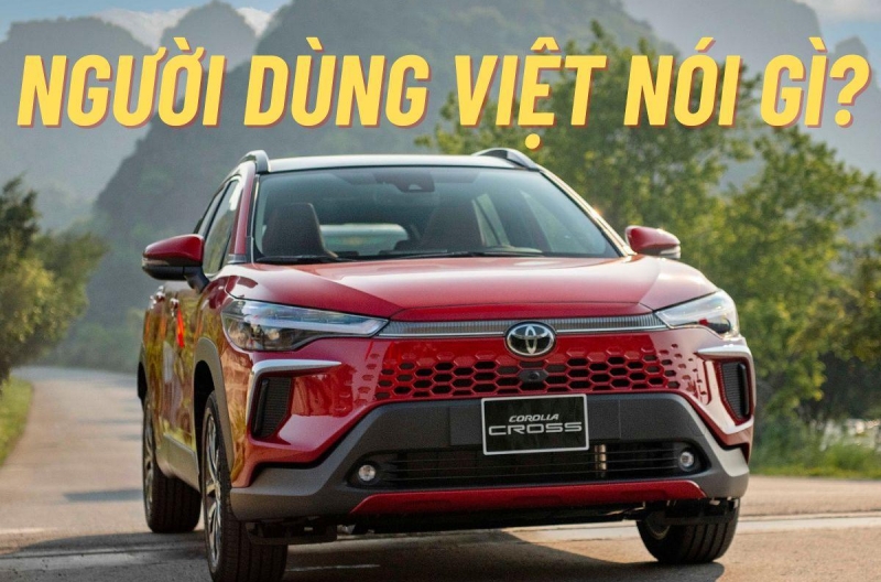 Người dùng Việt Nam nói gì về Toyota Corolla Cross 2024 vừa ra mắt?