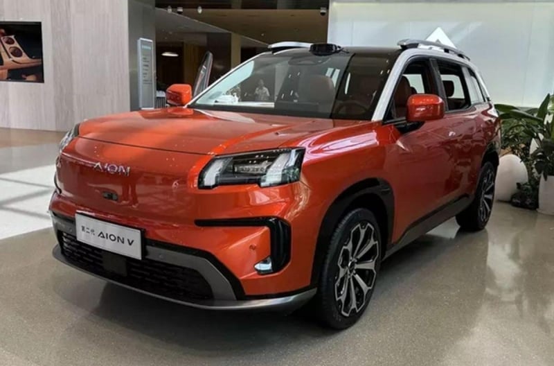 Cận cảnh SUV điện AION V sắp cập bến Việt Nam, tầm hoạt động 750 km