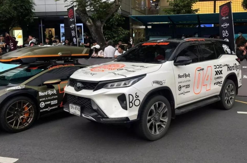 Chi phí tham dự Gumball 3000 của Toyota Fortuner Legender cao gấp khoảng 4 lần giá xe