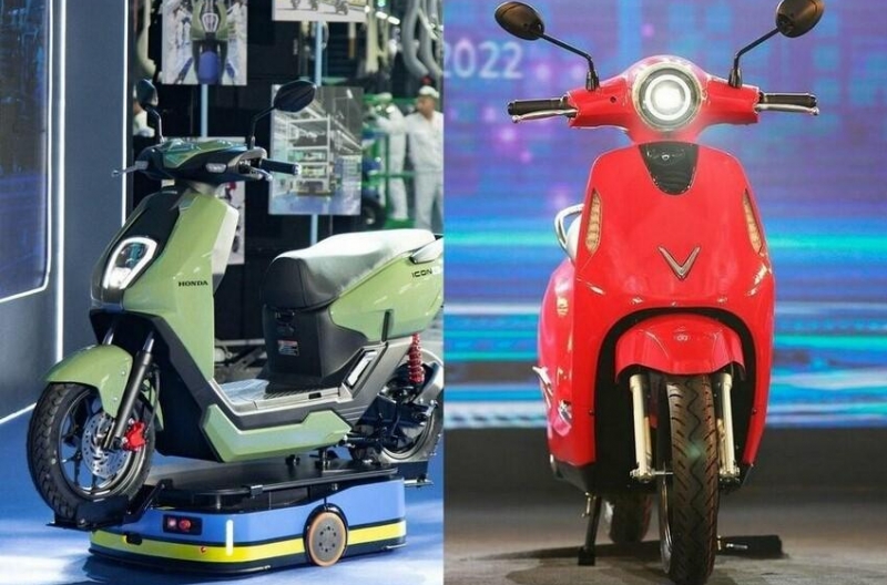So sánh VinFast Evo200 và Honda ICON e: - Xe máy điện phổ thông nào đáng chọn hơn?