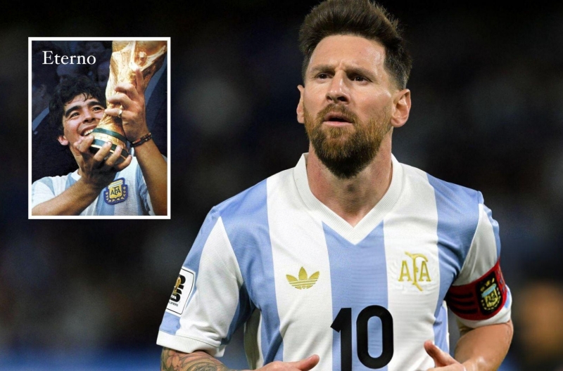 Messi gửi lời tri ân huyền thoại bóng đá Argentina