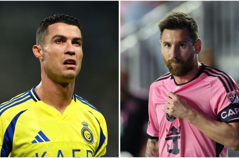 Messi cho Ronaldo 'hít khói' ở một kỷ lục