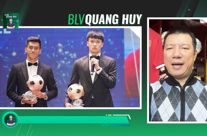 BLV Quang Huy tiết lộ phiếu bầu Quả bóng vàng Việt Nam 2024