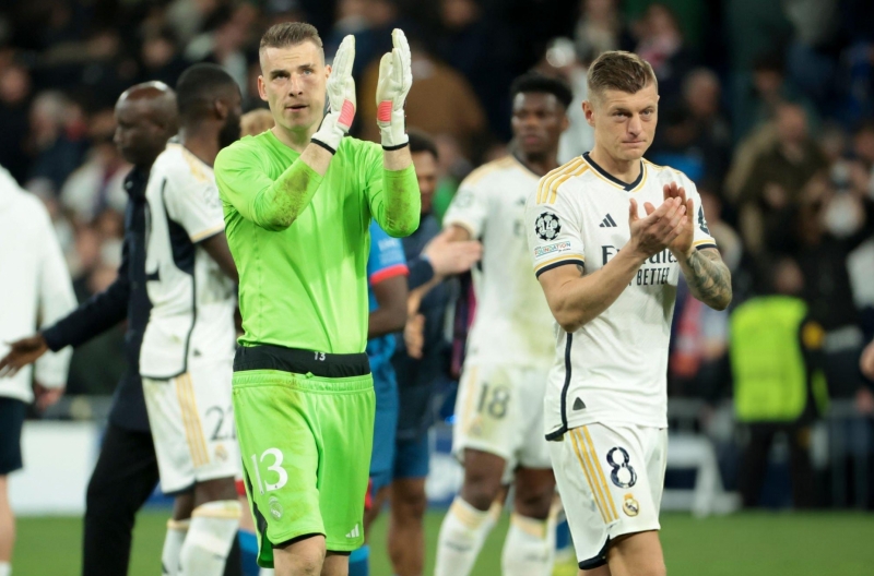 Real ngó lơ 'Toni Kroos 2.0', Andriy Lunin được theo dõi