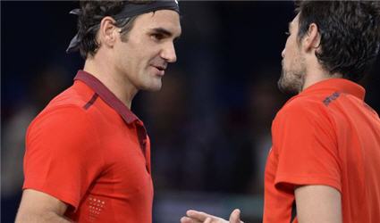 Paris Masters 2014: Thắng vất, Federer thẳng tiến vào vòng 3