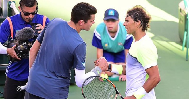 Indian Wells Masters 2015: Hạ gục Nadal, Raonic có vé vào BK