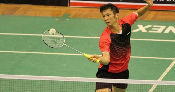 Tiến Minh gặp Chong Wei Feng tại vòng 3 Vietnam Open 2015