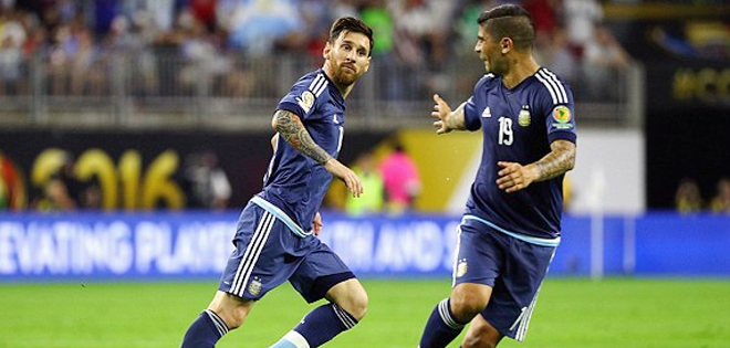 Argentina vào chung kết Copa America 2016