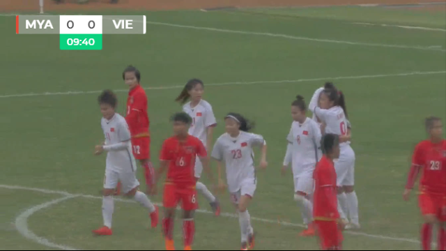 Highlights: Nữ Việt Nam 3-0 Nữ Myanmar