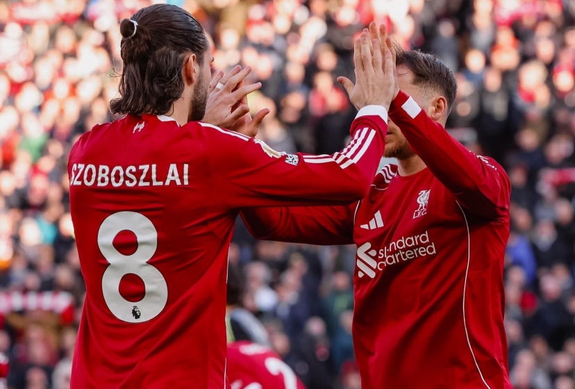 Trực tiếp Liverpool 1-0 Tottenham: Siêu phẩm của Szoboszlai