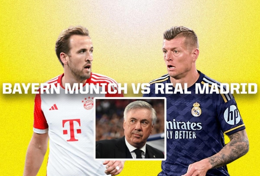 Real công bố đội hình mạnh nhất đấu Bayern Munich tại Cúp C1